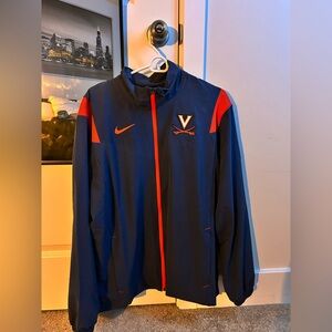 Nike Blue and Orange Windbreaker UVA Edition